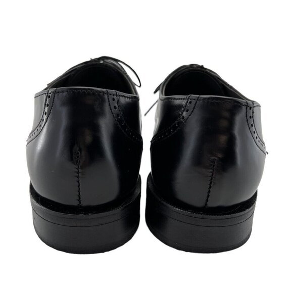 Dexter Mens Shoes Leather Oxford Black Size 8 M  EUC USA 536978 - Picture 4 of 10